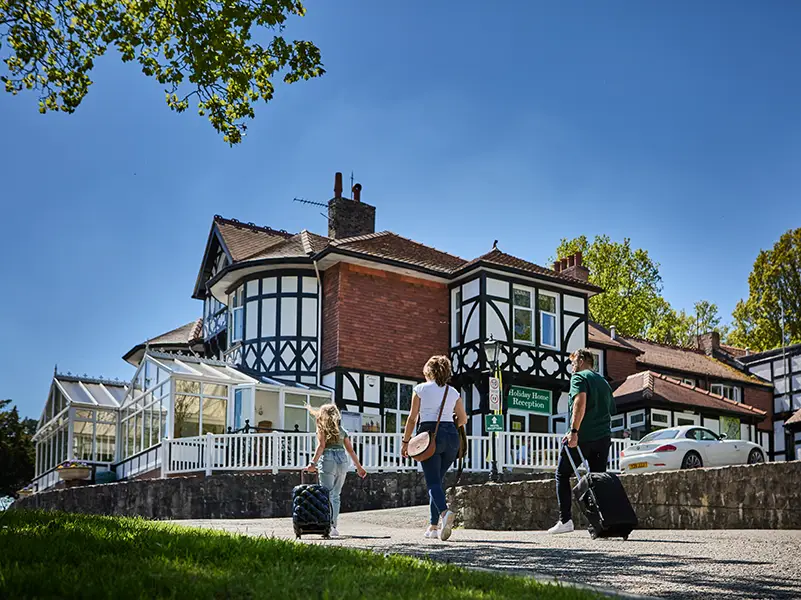 Grand hotel at Woodlands Hall in Ruthin