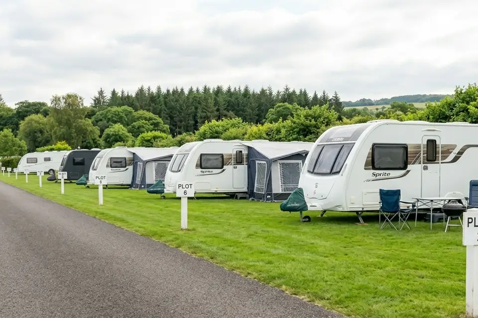 Family taking in the countryside settings at Eryl Hall