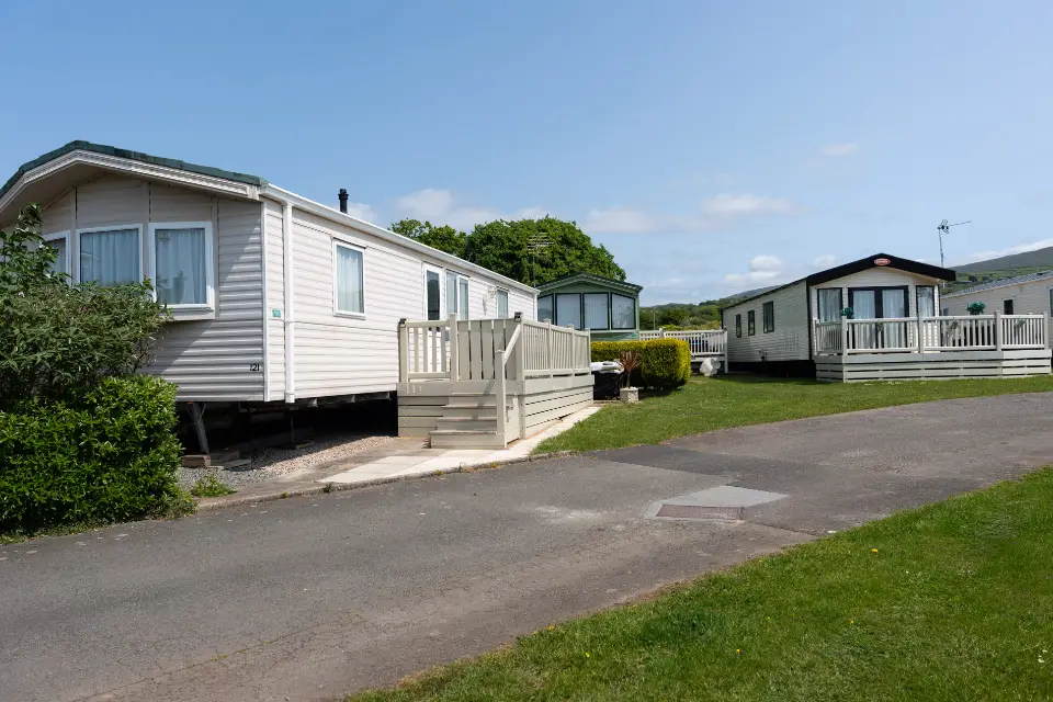 Nearby beach path at Robin Hood Holiday Park