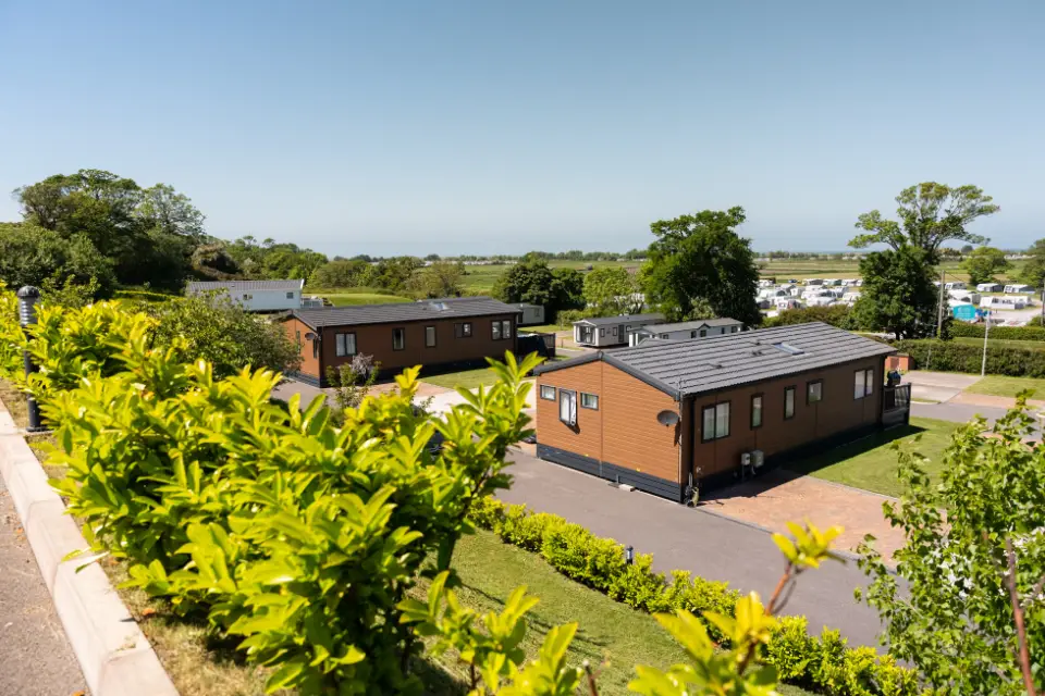Multilevel lodge park in prestatyn north wales - St Marys Lodge Park