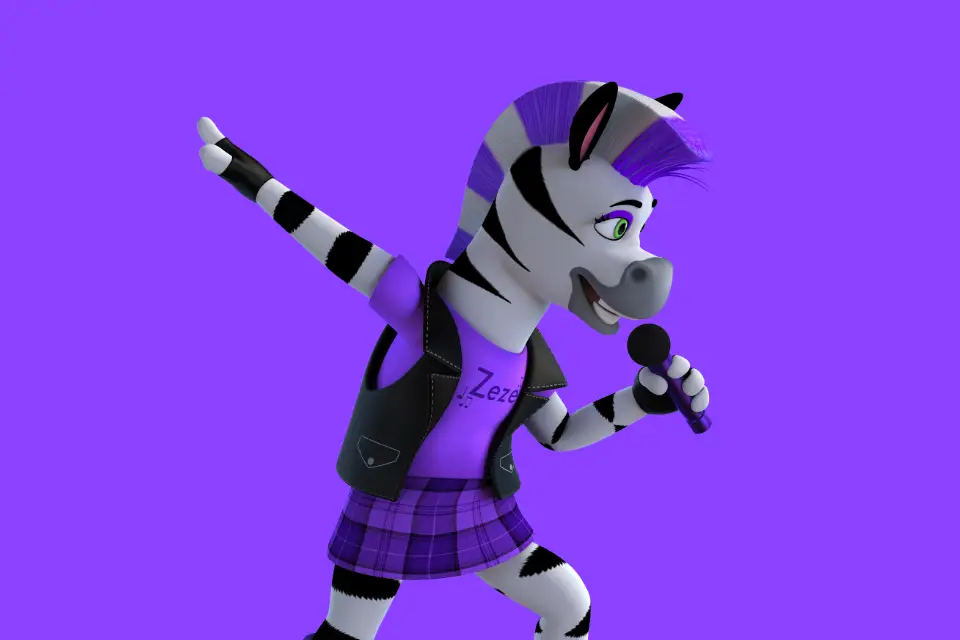 Zeze the zebra